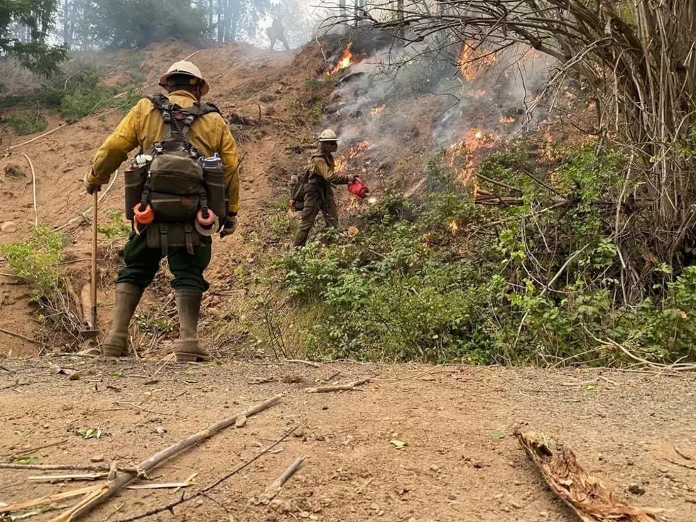 Firefighters Battling Blazes Near Naches and Vantage