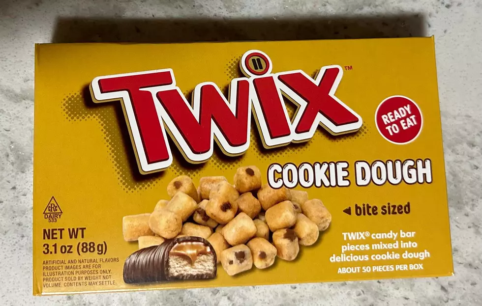 box of Twix cookie dough candy